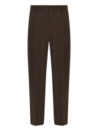 LARDINI Широкие брюки из шерсти