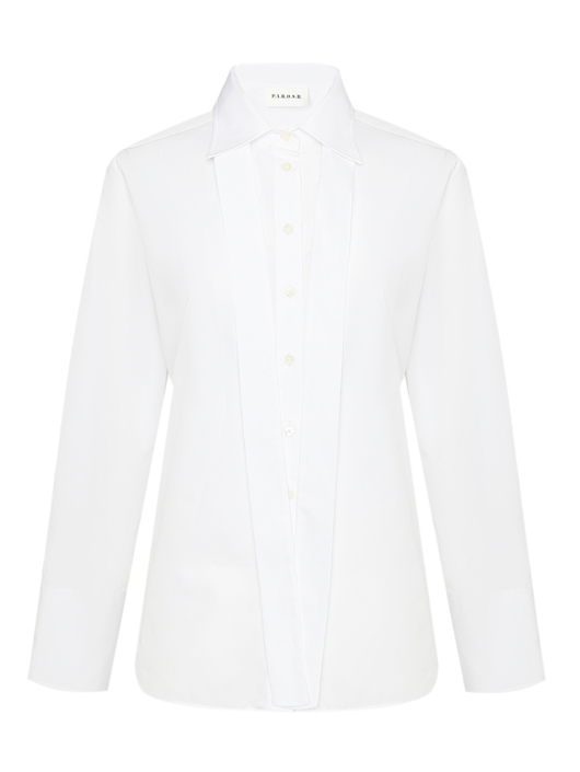 P.A.R.O.S.H. Рубашка с бантом и широкими манжетами