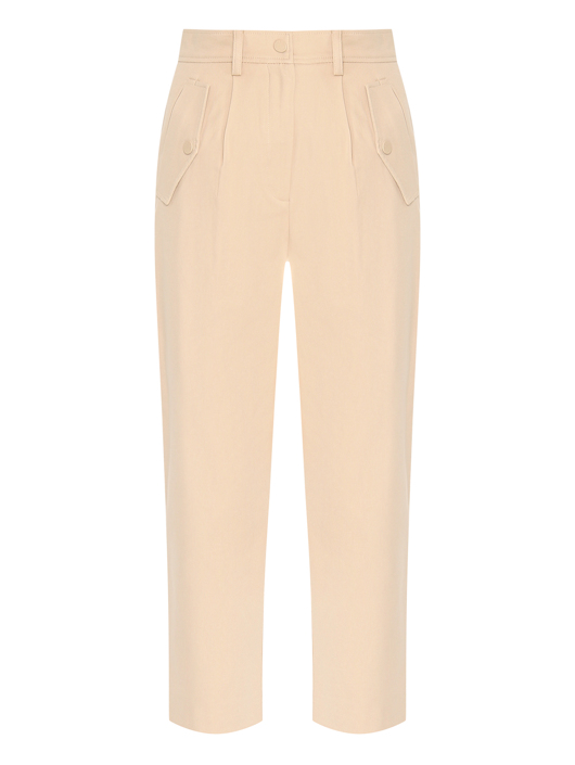 Weekend Max Mara Брюки-бананы на высокой посадке