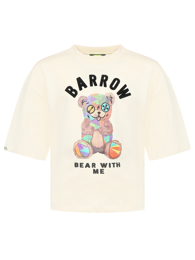 Barrow Kids Футболка из хлопка с логотипом