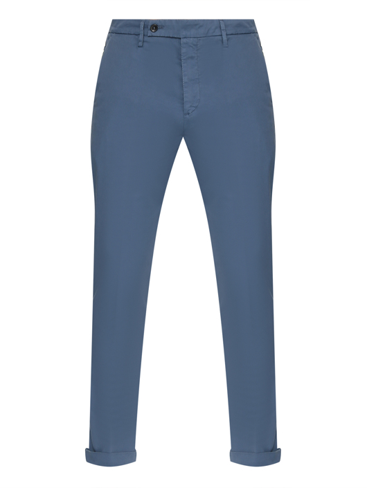 Harmont & Blaine Однотонные брюки из хлопка