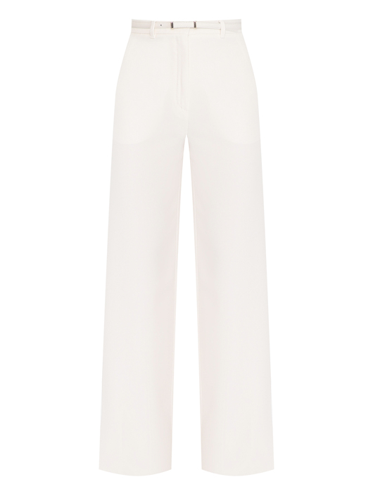 Max Mara Широкие брюки с ремнем