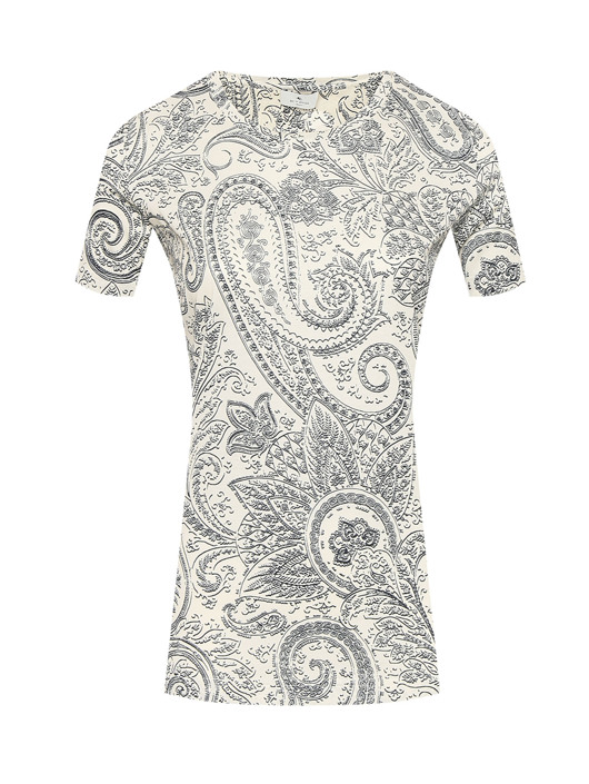 Etro Футболка из хлопка с узором
