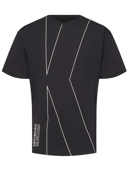 Bikkembergs Футболка из хлопка с узором