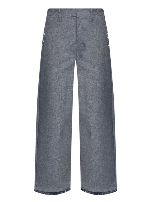 Max Mara Брбкт из хлопка с бахрамой