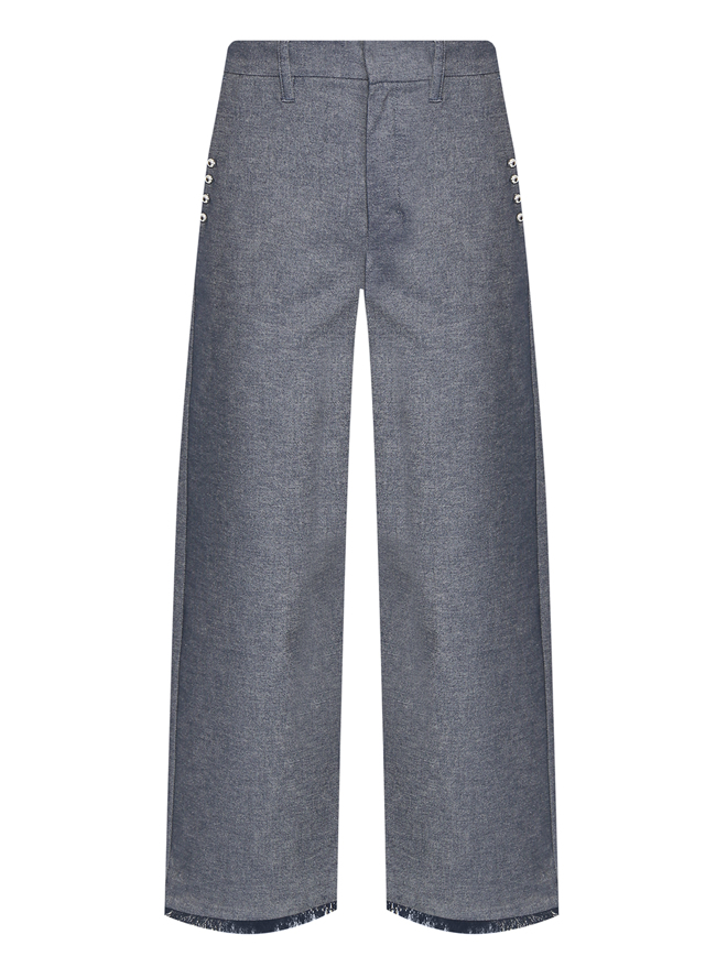 Max Mara Брбкт из хлопка с бахрамой