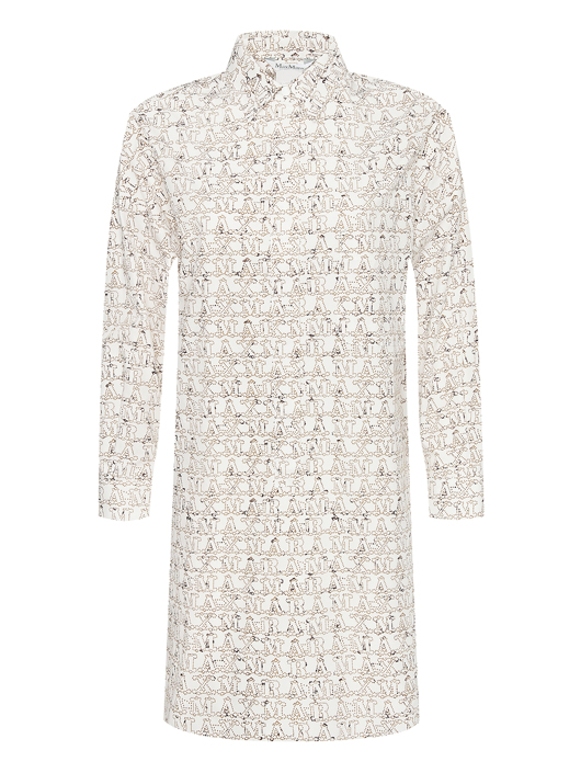 Max Mara Хлопковое платье с карманами
