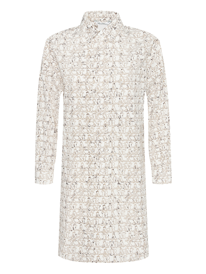 Max Mara Хлопковое платье с карманами