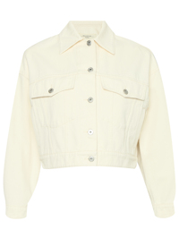 Weekend Max Mara Укороченная куртка из светлого денима