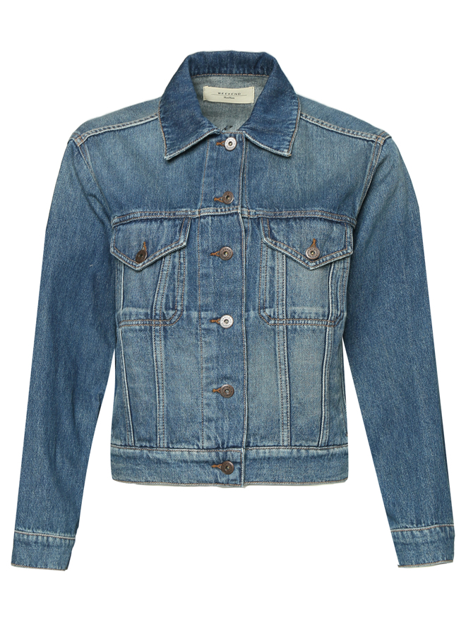 Weekend Max Mara Куртка из темного денима