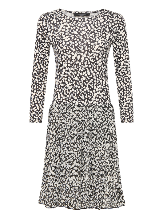 Weekend Max Mara Платье из смесовой вискозы с узором