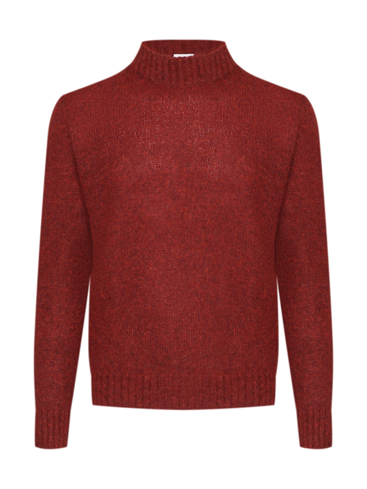 LARDINI Базовый свитер из смешанной альпаки и шерсти