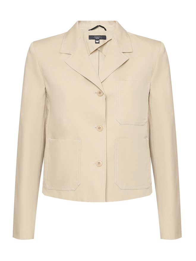Weekend Max Mara Жакет из смешанного хлопка