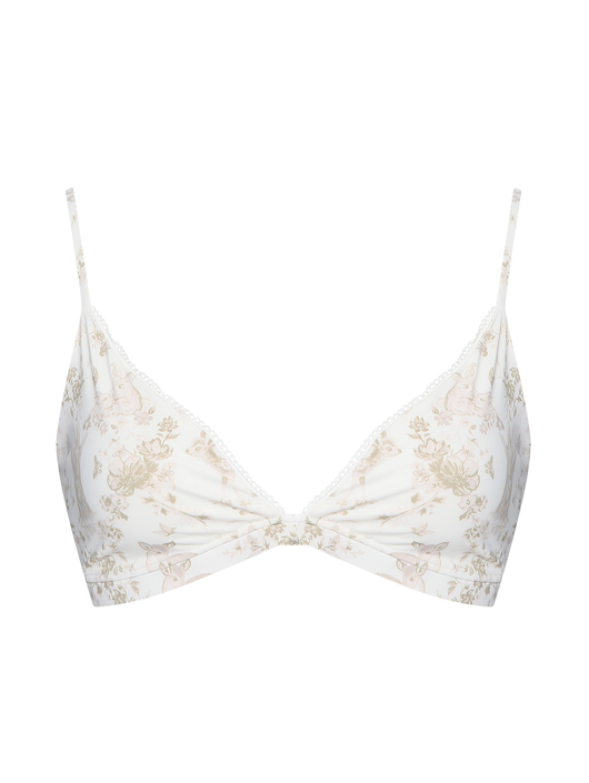 Frankies Bikinis Купальник верх с узором