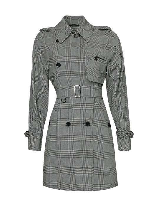 Max Mara Плащ из хлопка укороченный