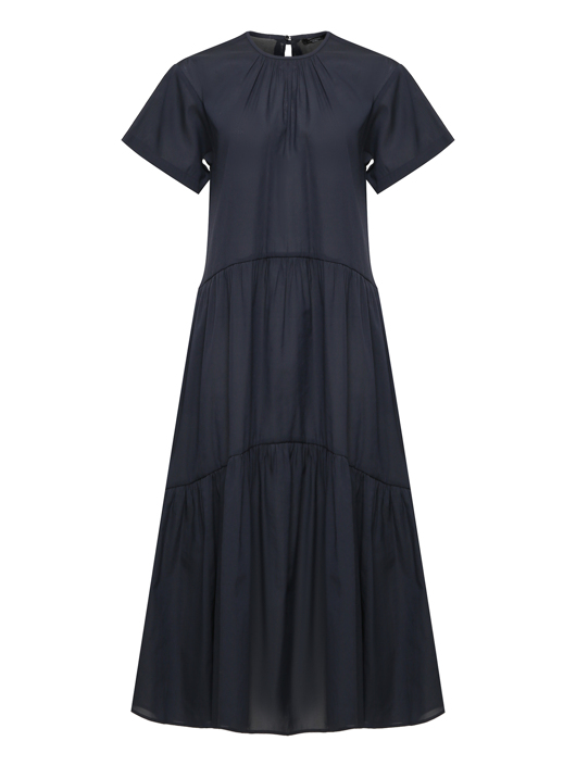 Weekend Max Mara Свободное платье с коротким рукавом