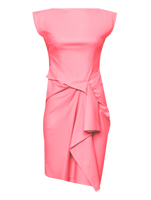 Moschino Платье однотонное из хлопка