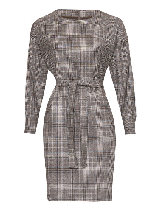 Weekend Max Mara Платье из шерсти с узором