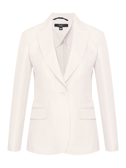 Weekend Max Mara Однобортный жакет из хлопка