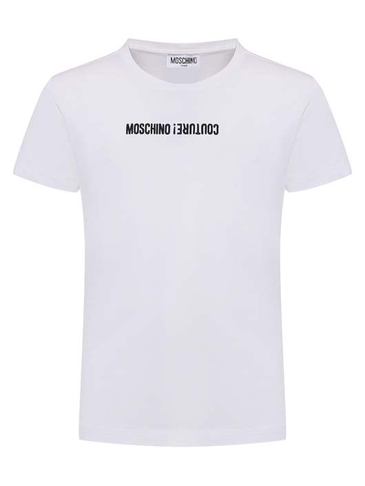 Moschino Футболка из хлопка с логотипом