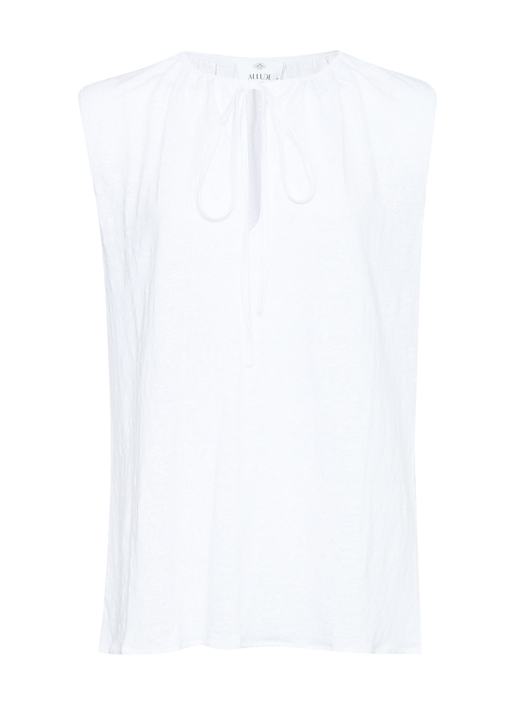 Allude Топ из льна свободного кроя