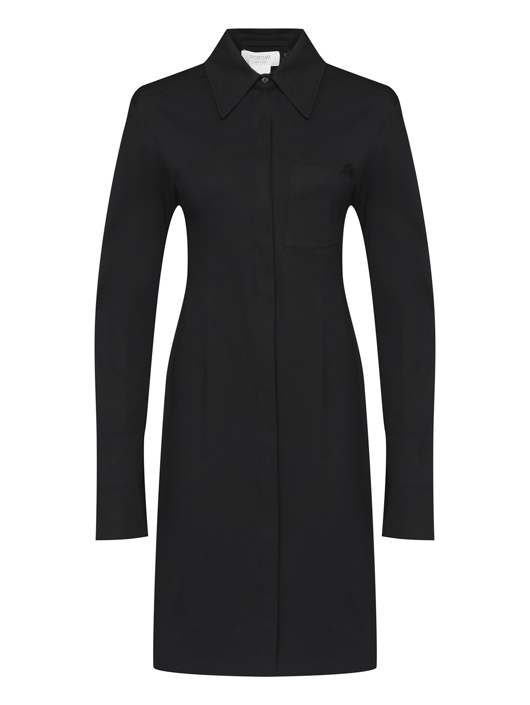 Sportmax Платье-футляр из хлопка