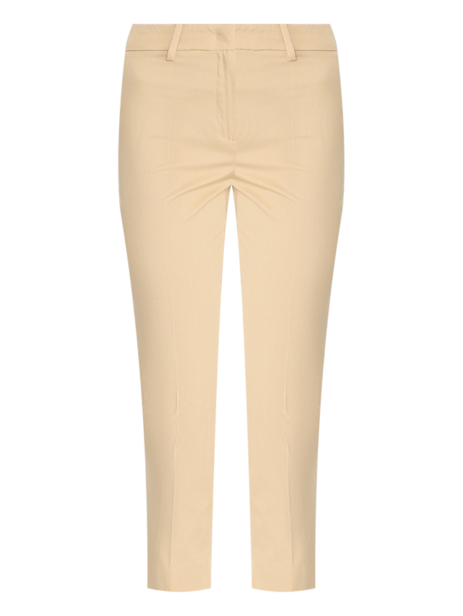 Weekend Max Mara Укороченные брюки из хлопка