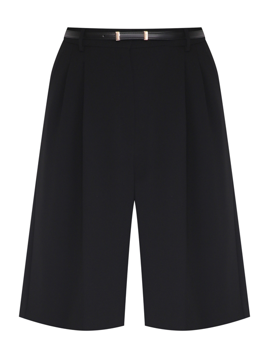 Max Mara Шорты с защипами и ремнем