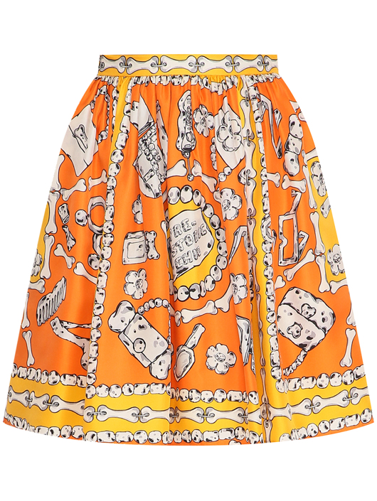 Moschino Cheap&Chic Юбка из шелка