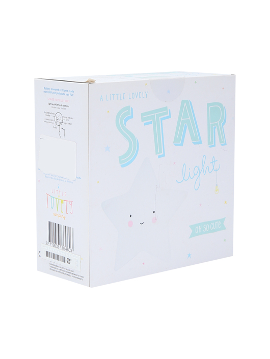 A Little Lovely Company Mini star light: White