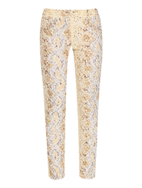 Ermanno Scervino Зауженные брюки с декором