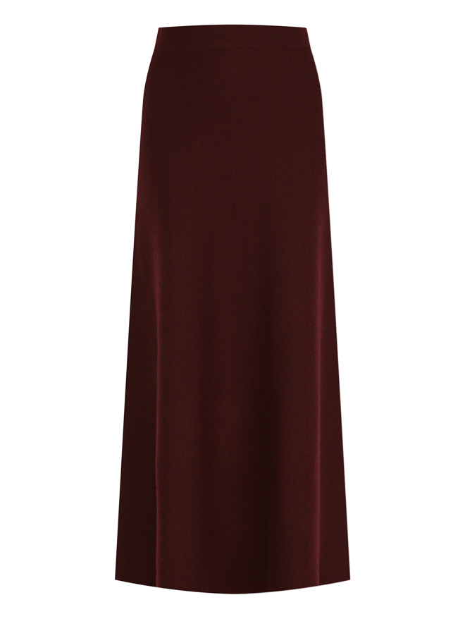 Max Mara Юбка трикотажная из шерсти и кашемира