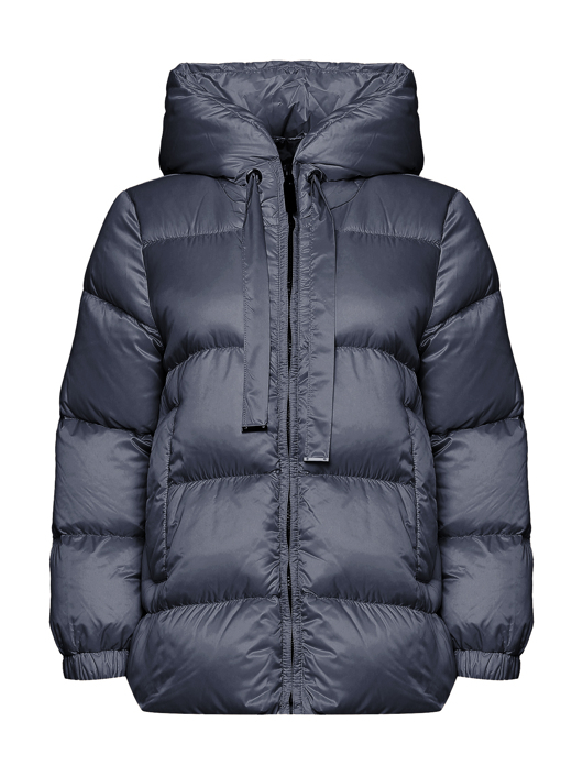 Max Mara Стеганный пуховик с капюшоном