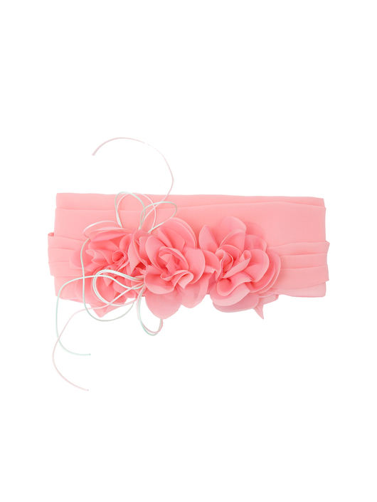 Aletta Couture Пояс с декоративными цветами