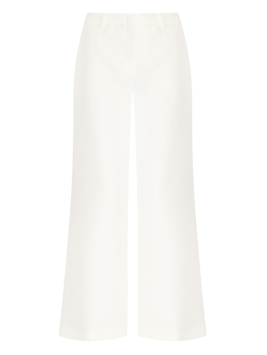 Moschino Широкие брюки из плотного хлопка