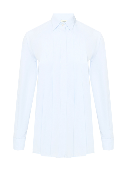 Weekend Max Mara Рубашка из хлопка со складками