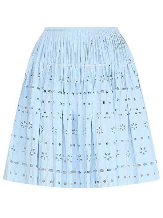 Moschino Cheap&Chic Юбка с перфорацией