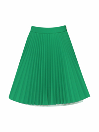 Elie Saab Однотонная юбка плиссе