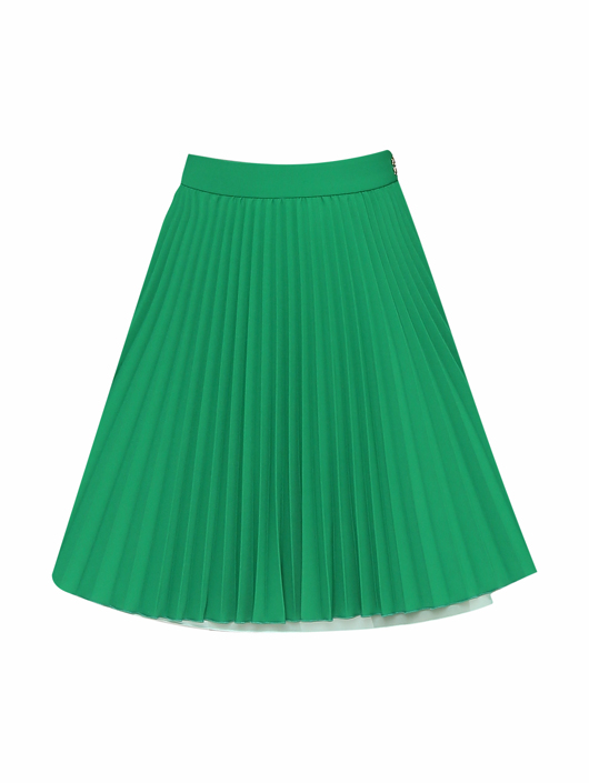 Elie Saab Однотонная юбка плиссе