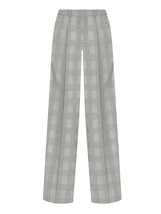 Weekend Max Mara Брюки из смешанной шерсти с узором