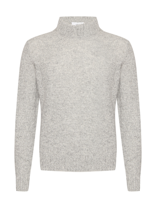 LARDINI Базовый свитер из смешанной альпаки и шерсти