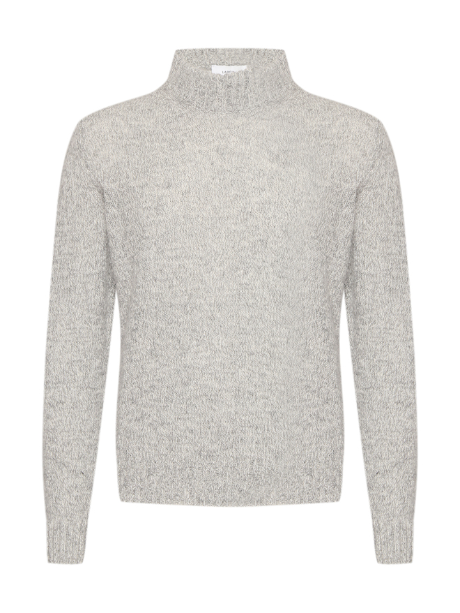 LARDINI Базовый свитер из смешанной альпаки и шерсти
