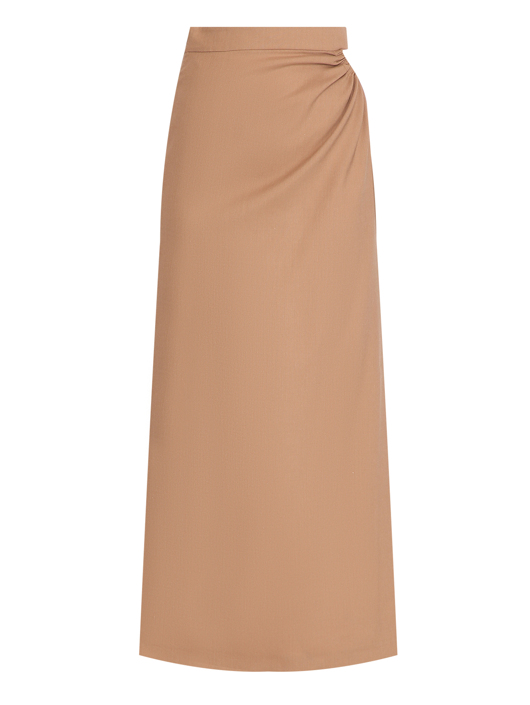 Max Mara Юбка-миди с декоративным вырезом
