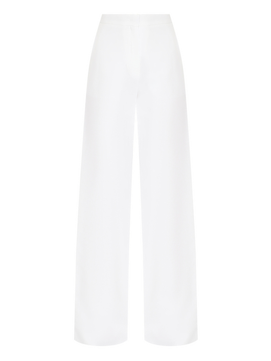 Max Mara Широкие брюки из хлопка