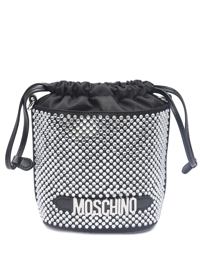 Moschino Сумка декорированная кристаллами