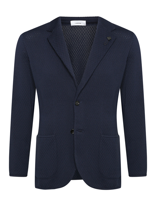 LARDINI Трикотажный пиджак из хлопка