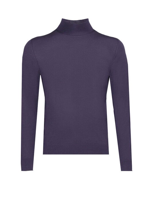 Piacenza Cashmere 1733 Базовая водолазка из шерсти и шелка