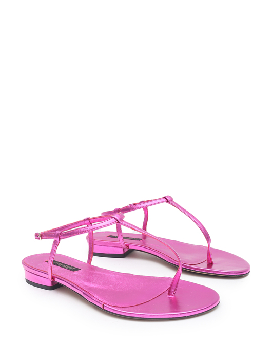 Marina Rinaldi Сандалии из гладкой кожи