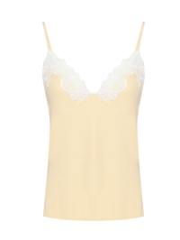La Perla Топ из вискозы на брителях с кружевом