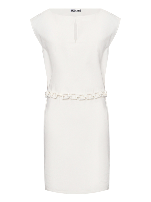 Moschino Cheap&Chic Платье однотонное из хлопка